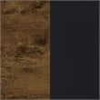 Deepika 4-Panel Room Divider Folding Screen Rustic Nutmeg