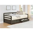 Sorrento 2-drawer Twin XL Daybed with Extension Trundle Grey