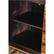 Zara 2-door 57-inch Wood Accent Storage Cabinet Black Walnut