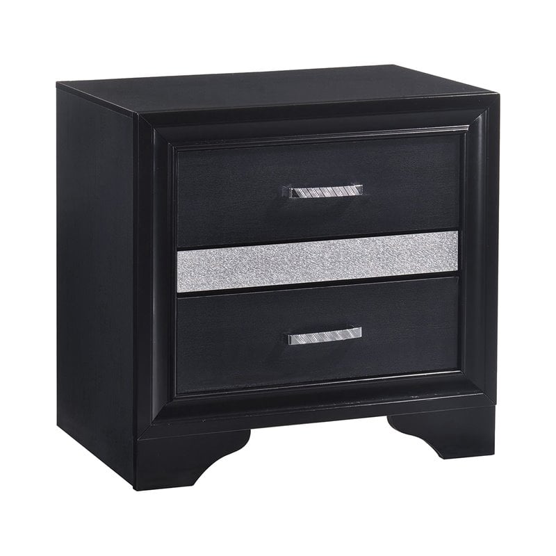 Miranda 4-piece California King Bedroom Set Black