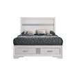 Miranda 51-inch Wood Full Storage Panel Bed White