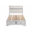 Miranda 51-inch Wood Full Storage Panel Bed White