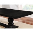 Phelps 5-piece Rectangular Dining Table Set Distressed Noir