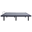 Clara California King Adjustable Bed Base Grey and Black