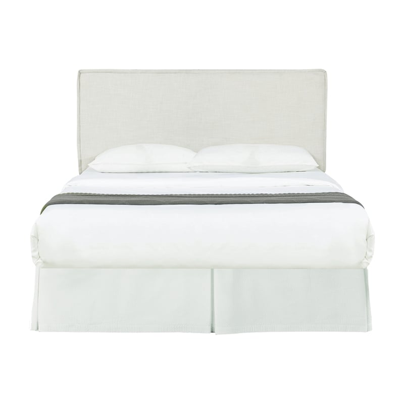 Izzy Upholstered Queen or Full Panel Headboard Sand