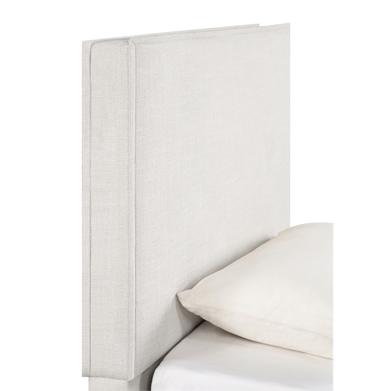 Izzy Upholstered Twin Panel Headboard Sand