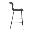 Mckinley Faux Rattan Metal Bar Chair Brown