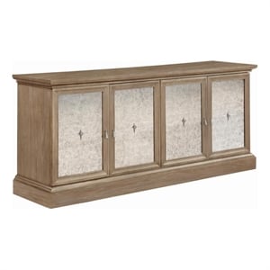 Brockway 4-door Dining Sideboard Buffet Cabinet Barley Brown