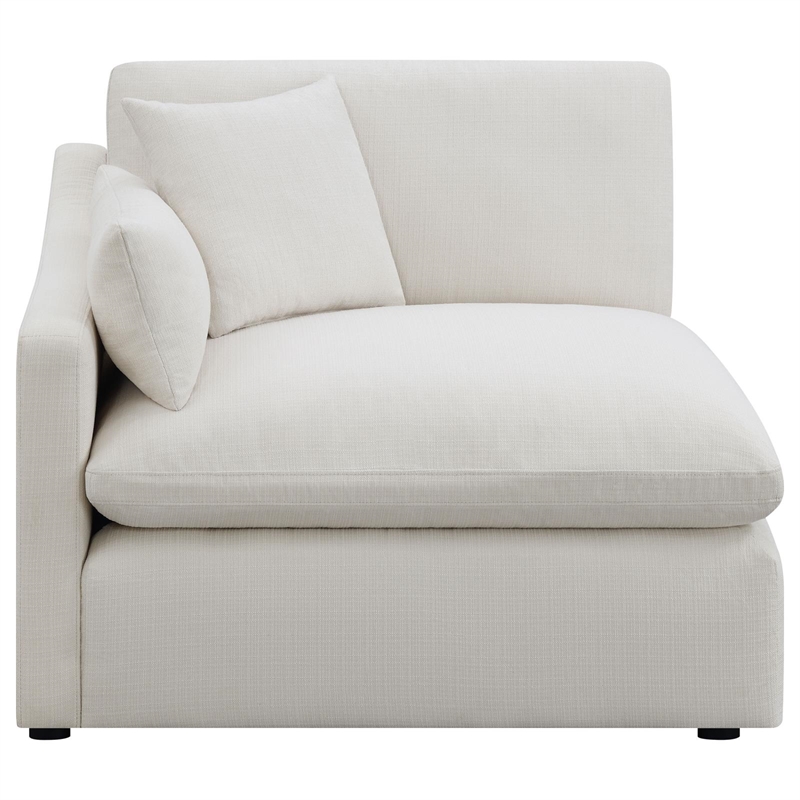 Hobson 6-piece Upholstered Modular Sectional Sofa Ivory