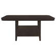 Coaster Prentiss Wood Counter Height Table with Butterfly Leaf in Cappuccino