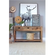 Esther 3-drawer Wood Console Table Natural Sheesham