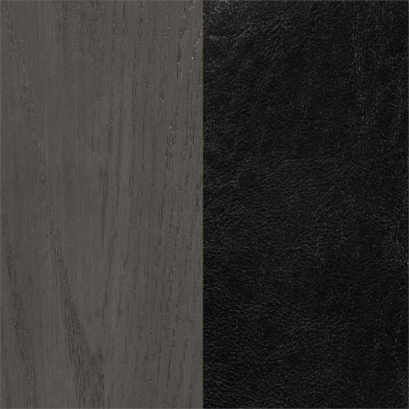 Coaster Lavon 19.25'' Wood Dining Side Chair in Black/Medium Gray