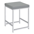 Umbridge Upholstered Square Padded Cushion Vanity Stool