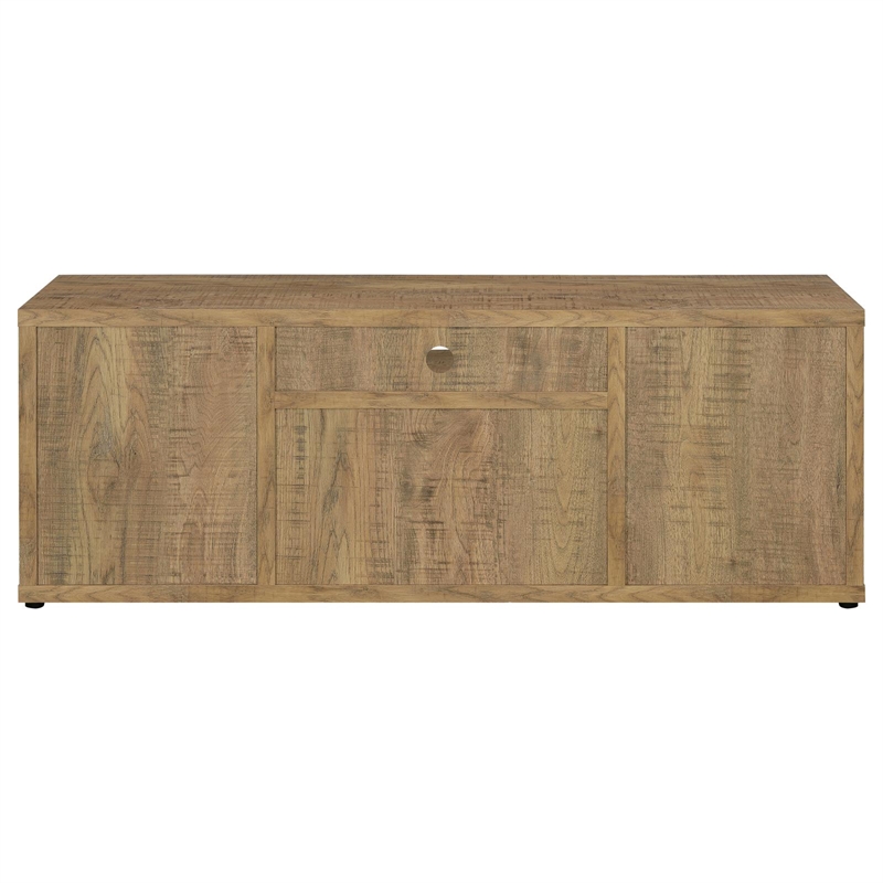 Tabby 4-door Engineered Wood 60-inch TV Stand Mango