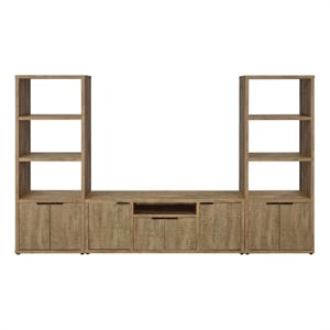 Tabby 3-piece 60-inch TV Entertainment Center Mango