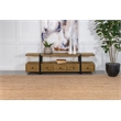 Otto 5-drawer Mango Wood 70-inch TV Stand Media Console Brown