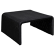Cahya Woven Rattan Square Coffee Table Black
