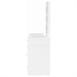 Regina Makeup Vanity Table Set with Lighting White
