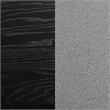 Arini Upholstered Eastern King Panel Bed Black and Grey