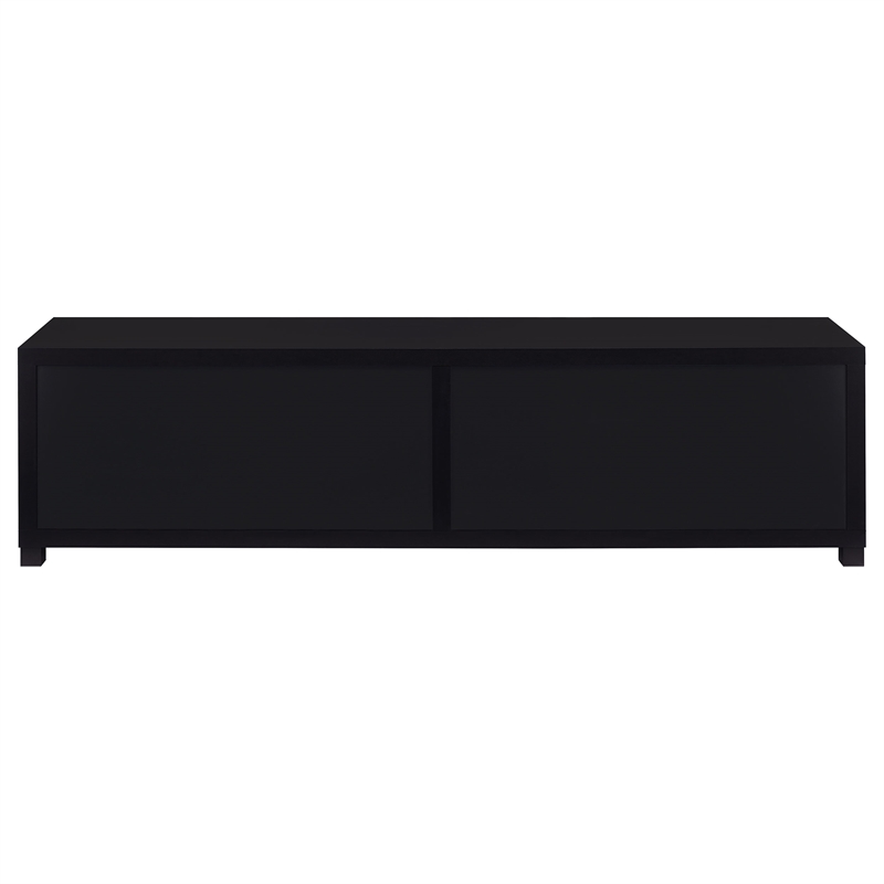 Sachin 4-door Engineered Wood 79-inch TV Stand Black