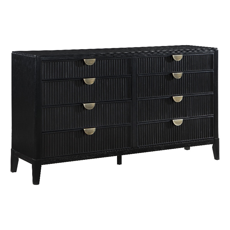 Brookmead 8-drawer Dresser Black