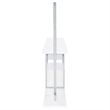 Risley 2-door Circular LED Wine Cabinet White High Gloss