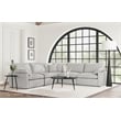 Coaster Collins 5-piece Fabric Modular Power Reclining Sectional Sofa Gray
