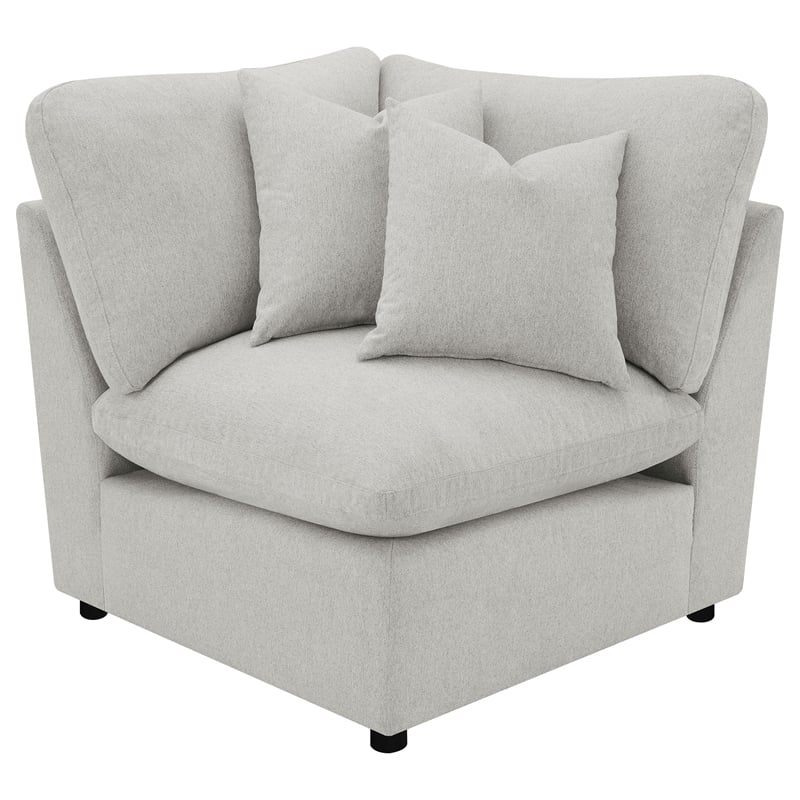 Coaster Collins 5-piece Fabric Modular Power Reclining Sectional Sofa Gray