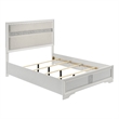 Miranda 54-inch Upholstered Full Panel Bed White