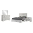 Miranda 4-piece Full Bedroom Set White