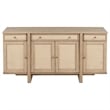 Kailani 4-door Cane Sideboard Buffet Cabinet Beige Oak
