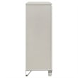 Olivia 5-drawer Bedroom Chest of Drawers Pearl White