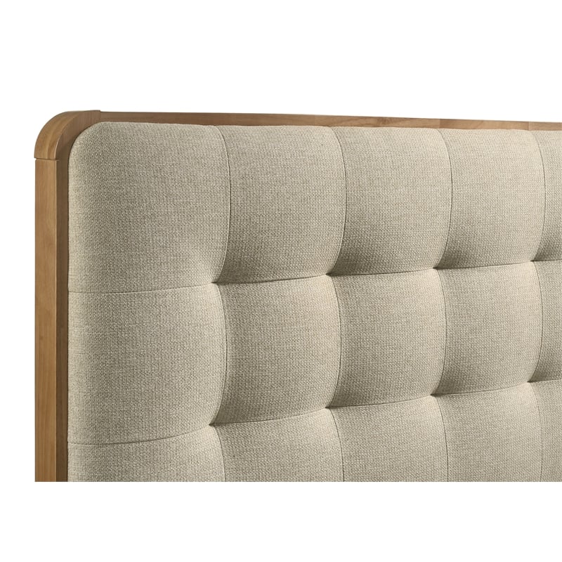 Robyn Wood Full Platform Bed Light Ash