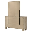 Oakglen 6-drawer Bedroom Dresser and Mirror Weathered Oak