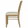 Arini Rattan Cane Dining Side Chair Sand Wash