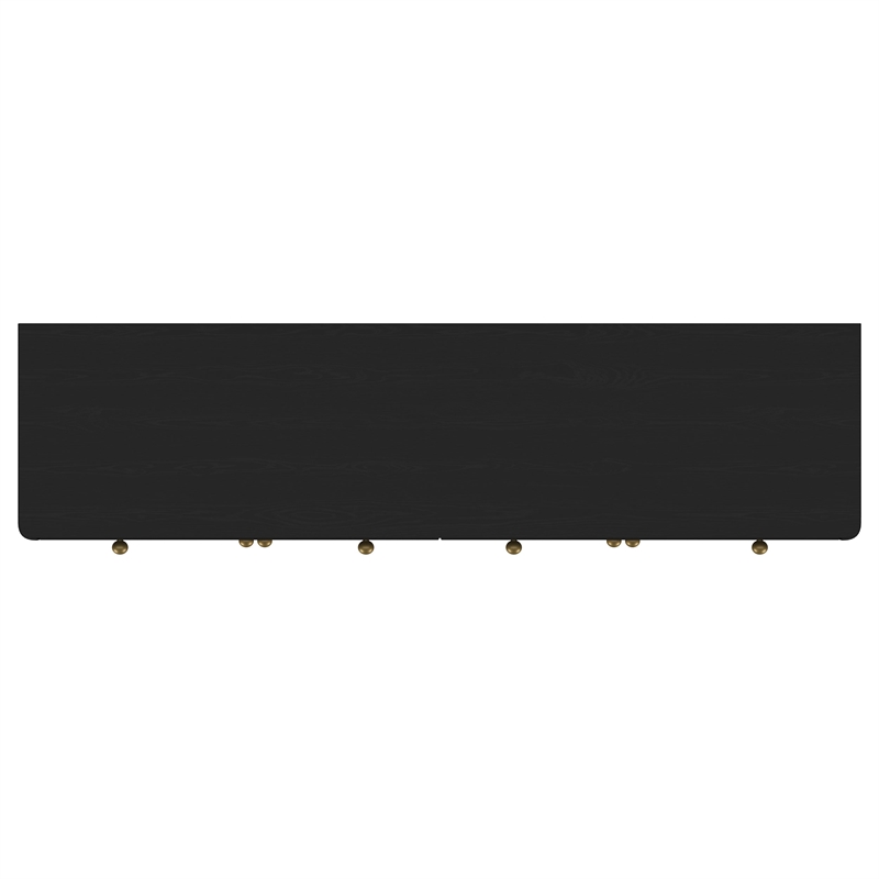 Arini 2-drawer Cane Door Dining Sideboard Server Black