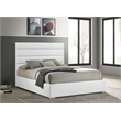 Felicity 53-inch Upholstered California King Bed White