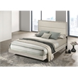 Trenton 54-inch Wood Queen Panel Bed Rustic Cream
