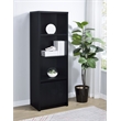 Winfield 3-sheld Media Tower Entertainment Pier Black