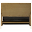 Arini 56-inch Queen Panel Bed Cream and Sand Wash