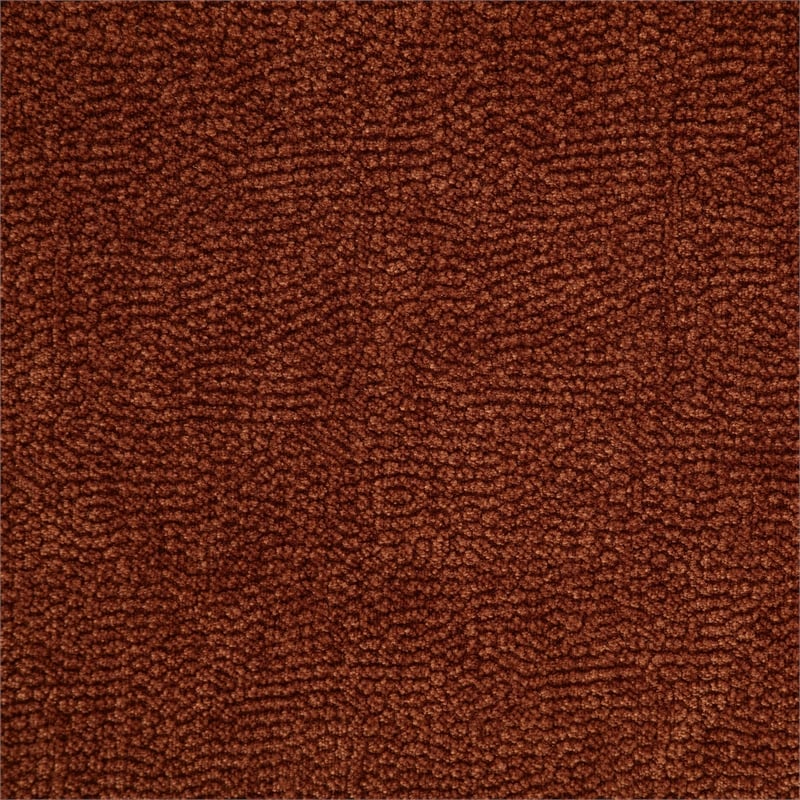 Coaster Navarro Upholstered Chenille Reclining Loveseat in Burnt Orange