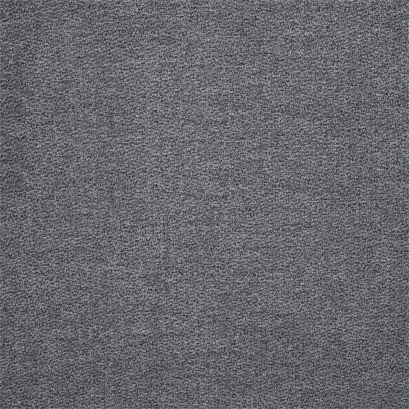 Coaster Louie Transitional Chenille Power Lift Massage Chair in Dark Gray