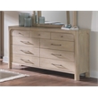 Coaster Solano 9-drawer Wood Bedroom Dresser Cabinet in Weathered Mango Brown