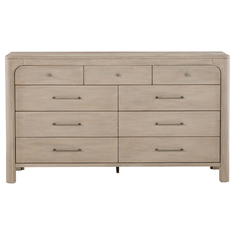 Coaster Solano 9-drawer Wood Bedroom Dresser Cabinet in Weathered Mango Brown