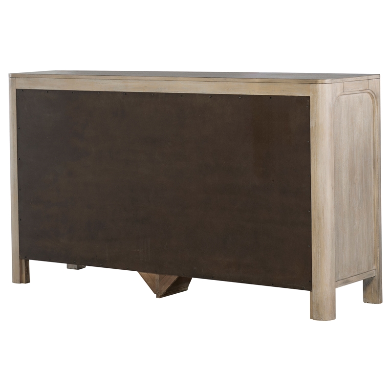 Coaster Solano 9-drawer Wood Bedroom Dresser Cabinet in Weathered Mango Brown
