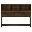 Coaster Westpark 3-Piece Wood Queen Bedroom Set Bookcase Headboard in Dark Pine