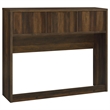 Coaster Westpark 3-Piece Wood Queen Bedroom Set Bookcase Headboard in Dark Pine