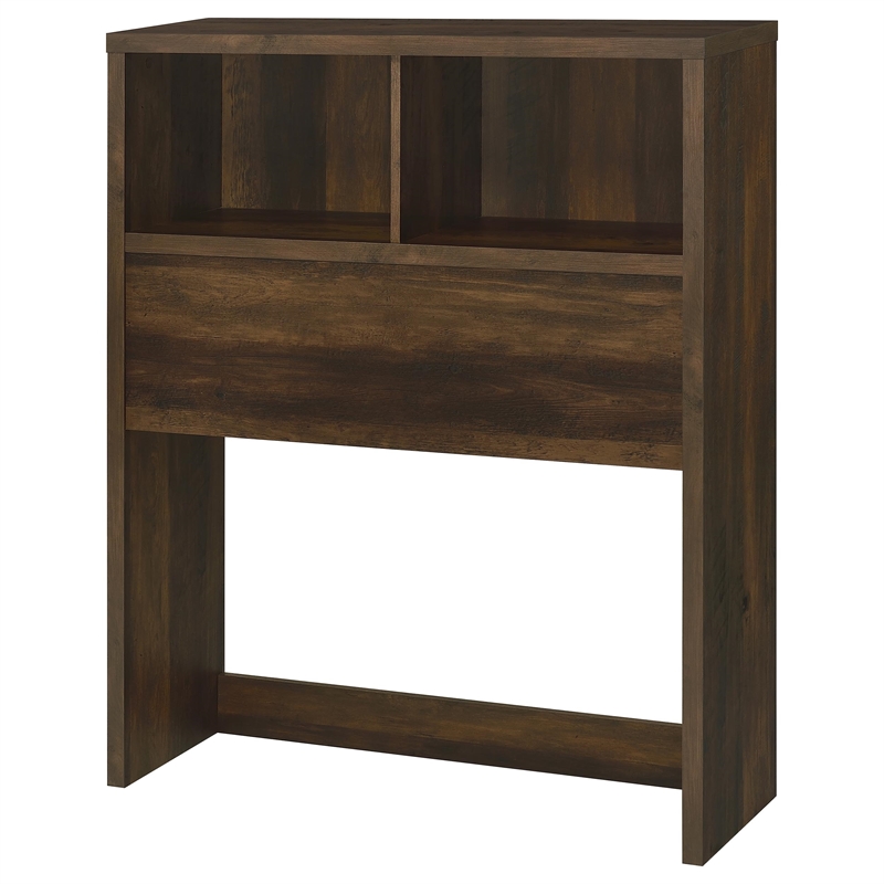Coaster Westpark 3-Piece Wood Twin Bedroom Set Bookcase Headboard in Dark Pine