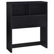 Coaster Westpark 3-Piece Wood Twin Bedroom Set Bookcase Headboard in Black