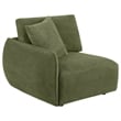 Coaster Elysia 5-piece Upholstered Modular Sectional Sofa in Green